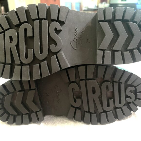 NEW Black Patent Slip-On Lug Sole Oxford Loafer Edelle by Circus by Sam Edelman - Picture 9 of 12